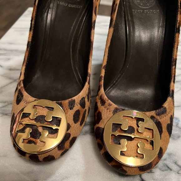 Tory Burch Sophie Wedge - Leopard - Picture 3 of 10